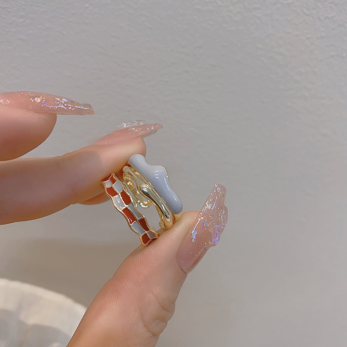 [] Veronica 9 to 5 Ring Set