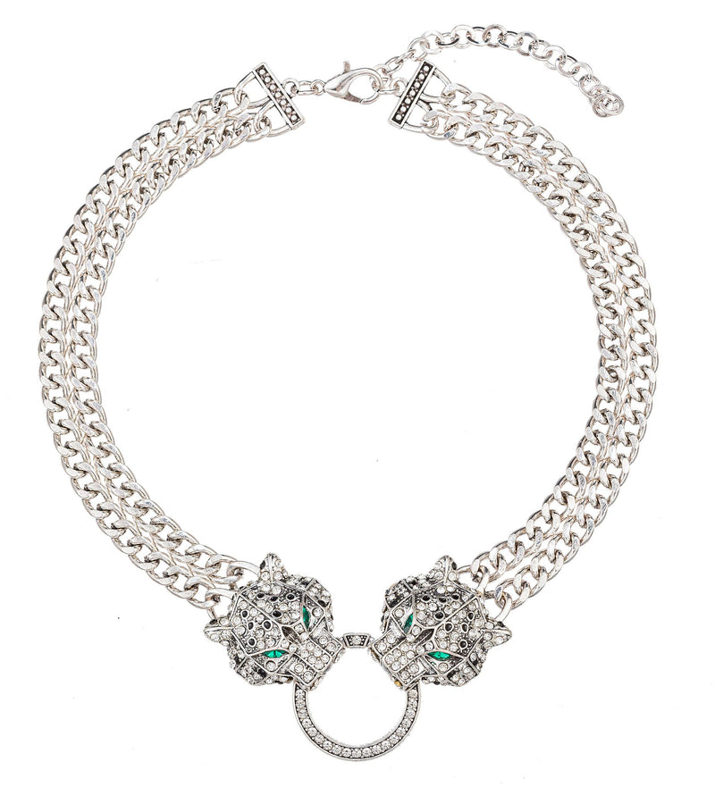 Jag Necklace: Yellow Gold