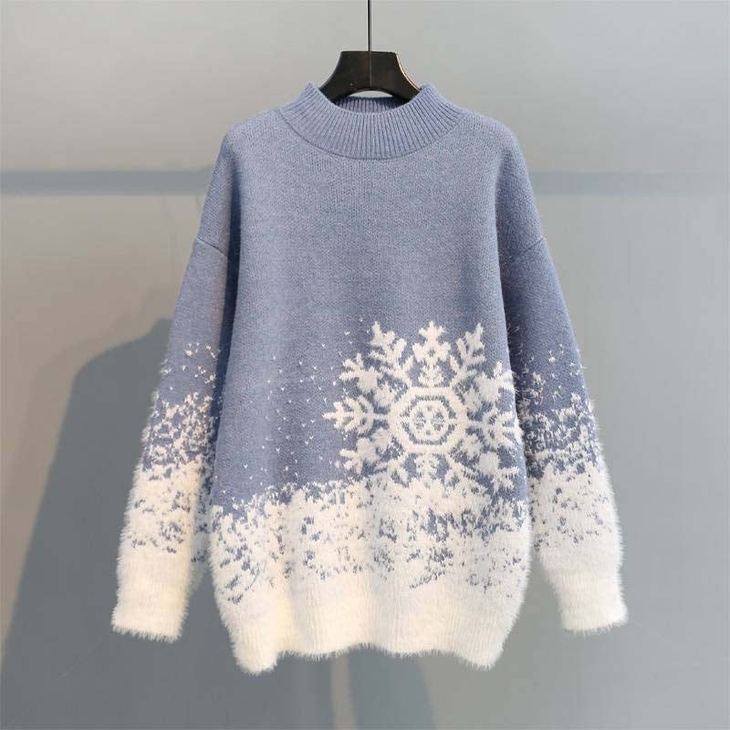 Cozy Christmas Knit Sweater for Women