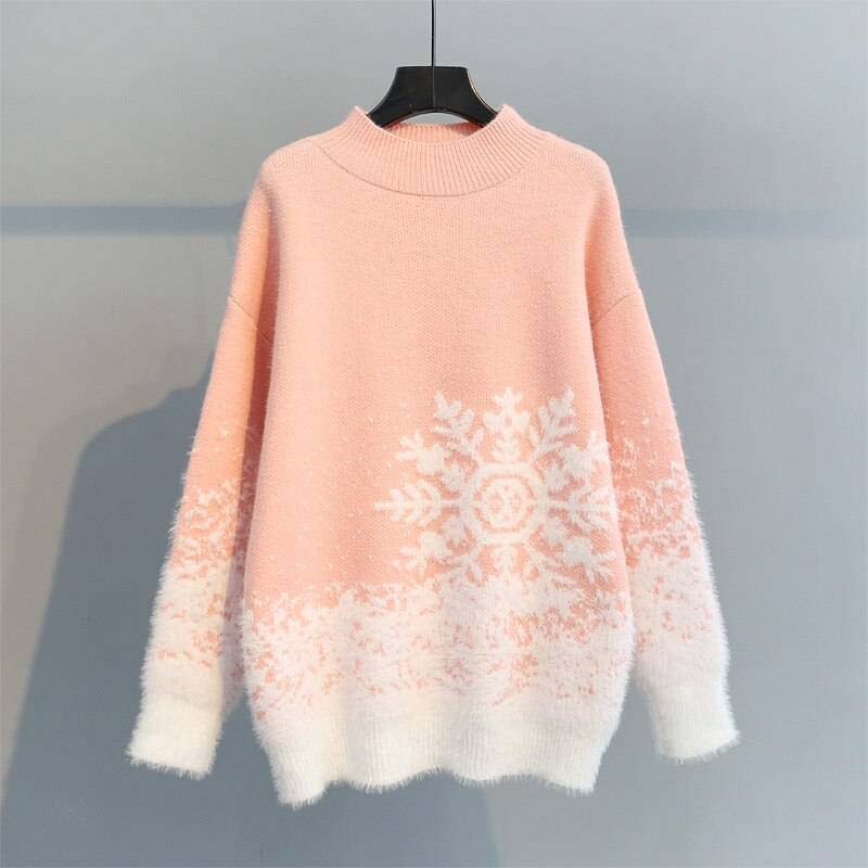 Cozy Christmas Knit Sweater for Women