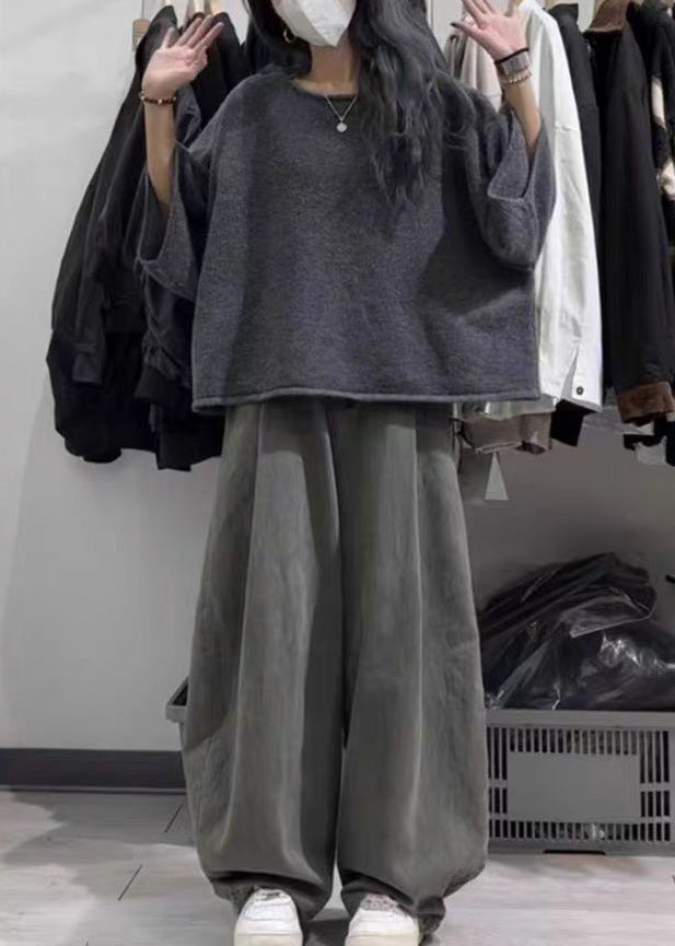Oversized Cotton Overalls Two Piece Set Outfits Summer