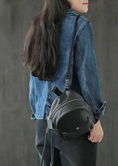 Blue Button Pockets V Neck Denim Coats Long Sleeve