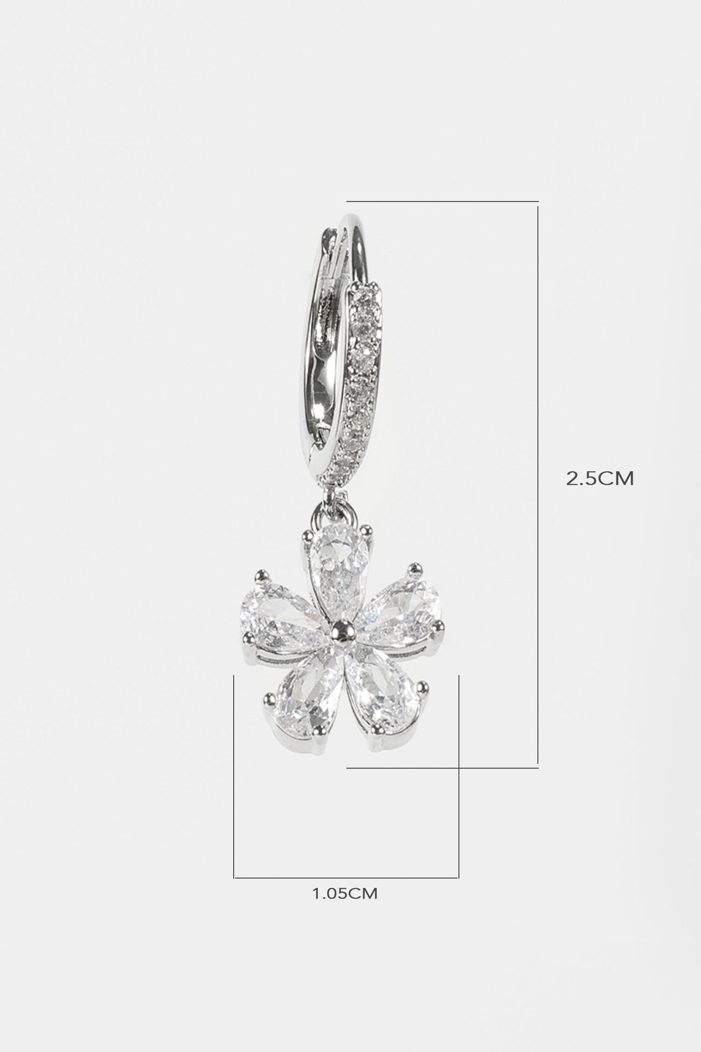 Faux Diamond Earrings