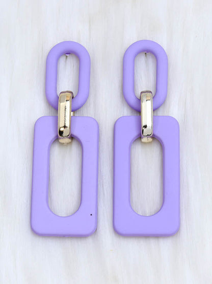 Geometric Hollow Earrings Accessories