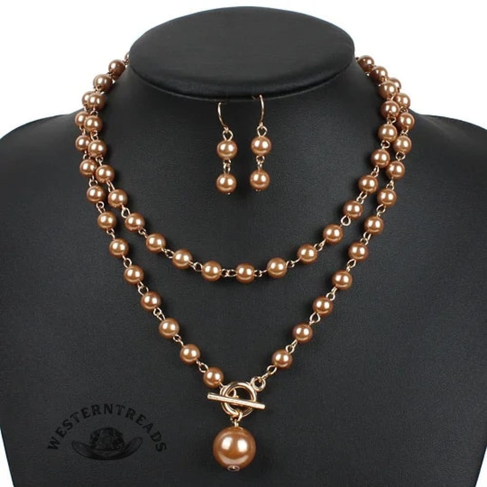 Vintage Handmade Pearl Set