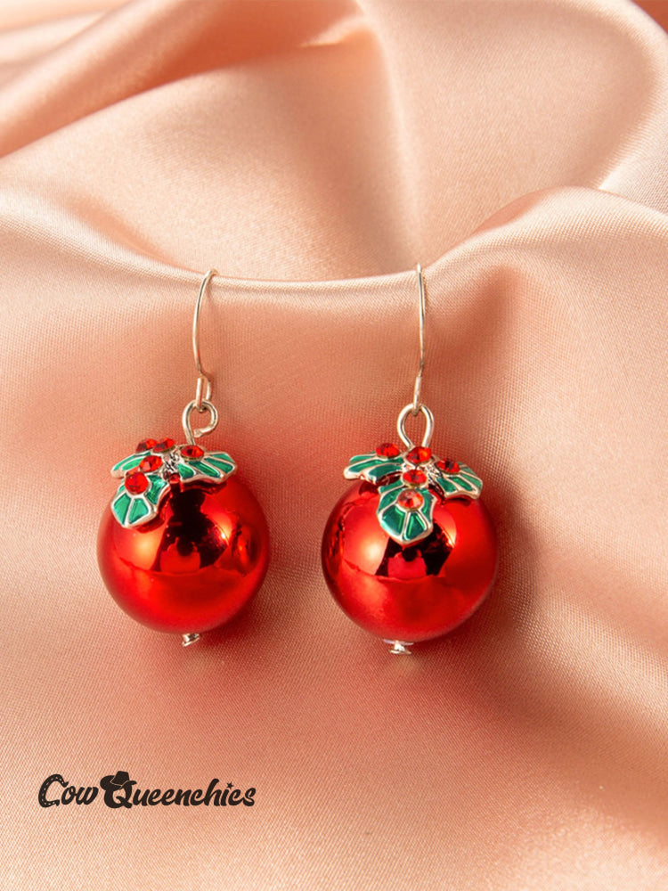 Christmas Ball Earrings