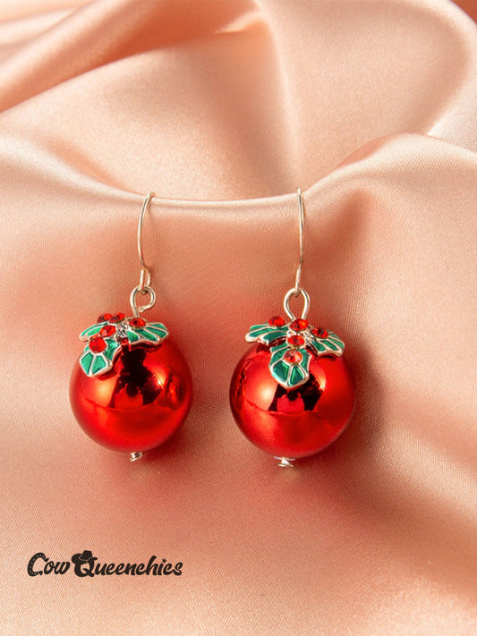 Christmas Ball Earrings