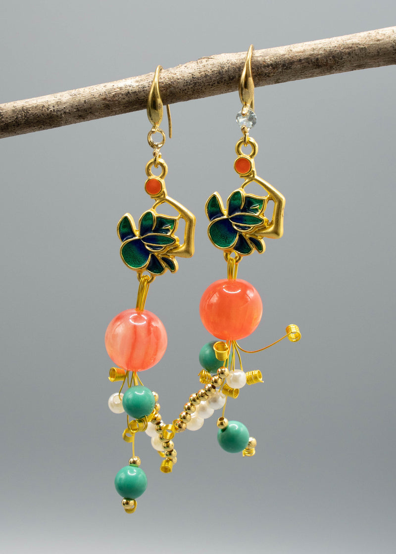Turquoise Style Drop Earrings