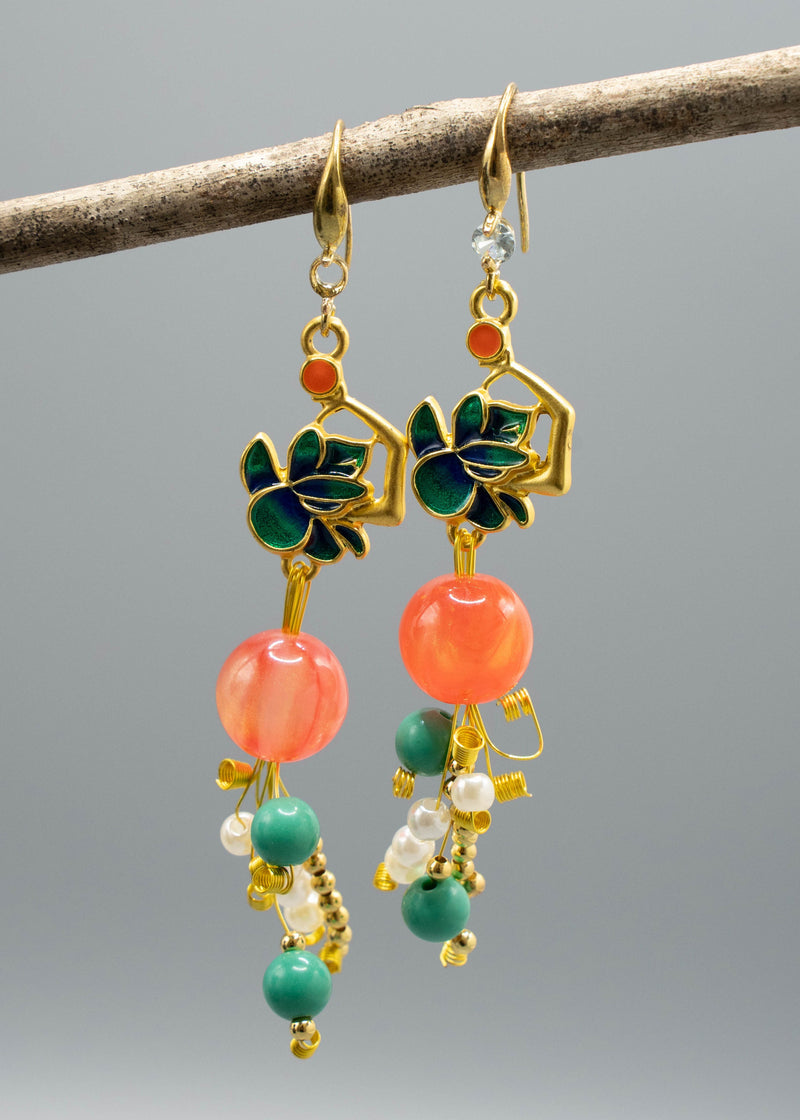 Turquoise Style Drop Earrings
