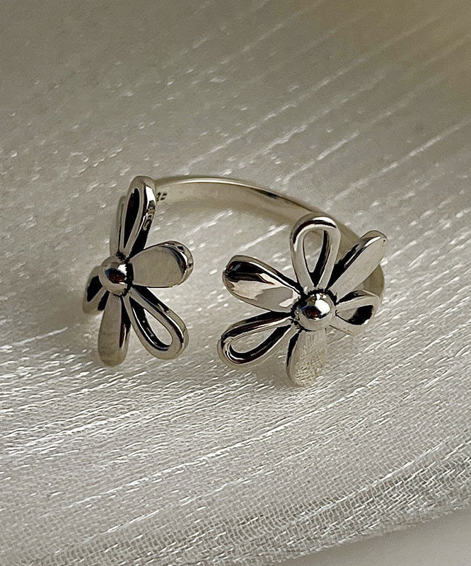 Boutique Silk Sterling Silver Rings Kx1015