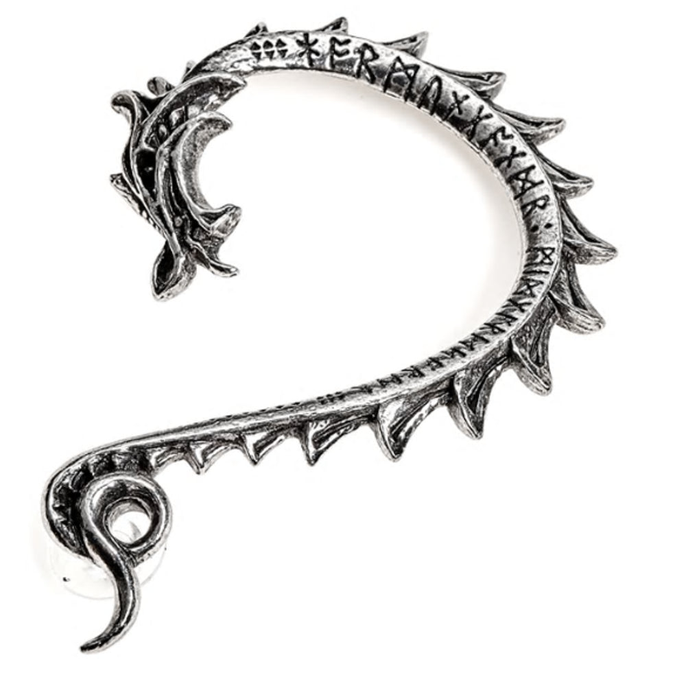 Nordic Dragon Jormungand Ear Wrap by Alchemy Gothic