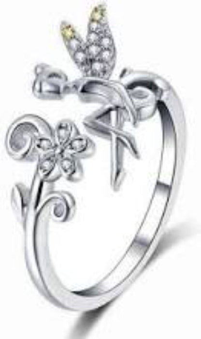 Fairy Princess Silver Ring