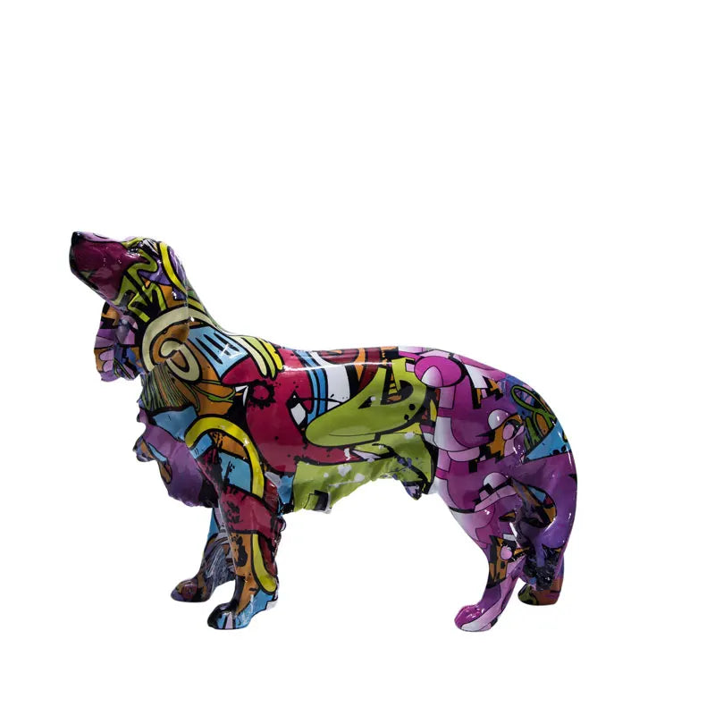 Abstract Springer Spaniel Sculpture