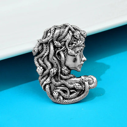 Style Medusa Brooch