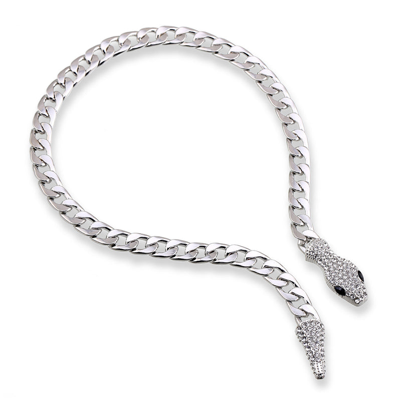 Statement Snake Chain Necklace