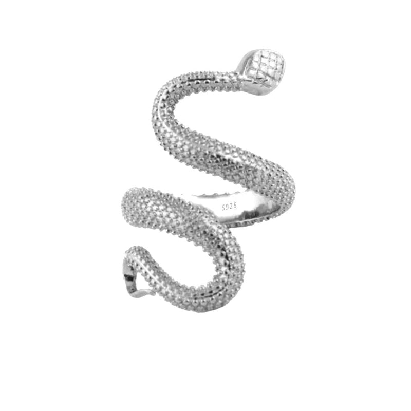 Sterling Silver Snake Ring