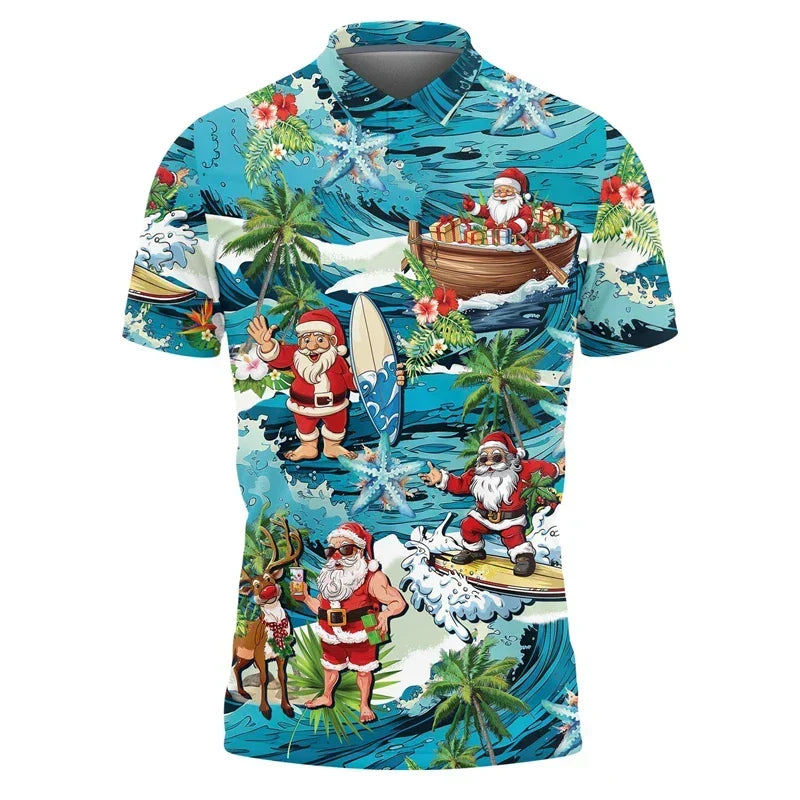 Santa und Palmen
