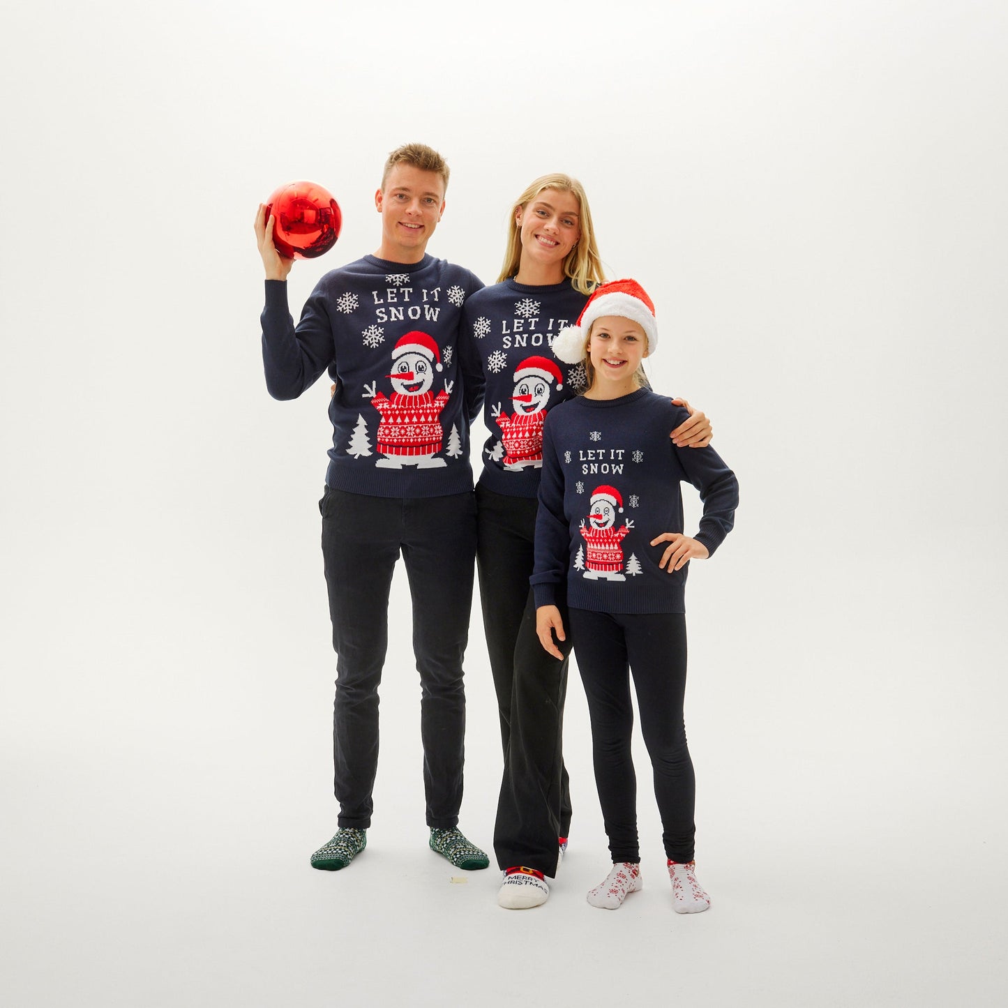 Let It Snow Christmas Sweater Kids