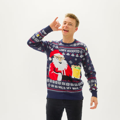 Ho Ho Hold My Beer Sweatshirt Men's