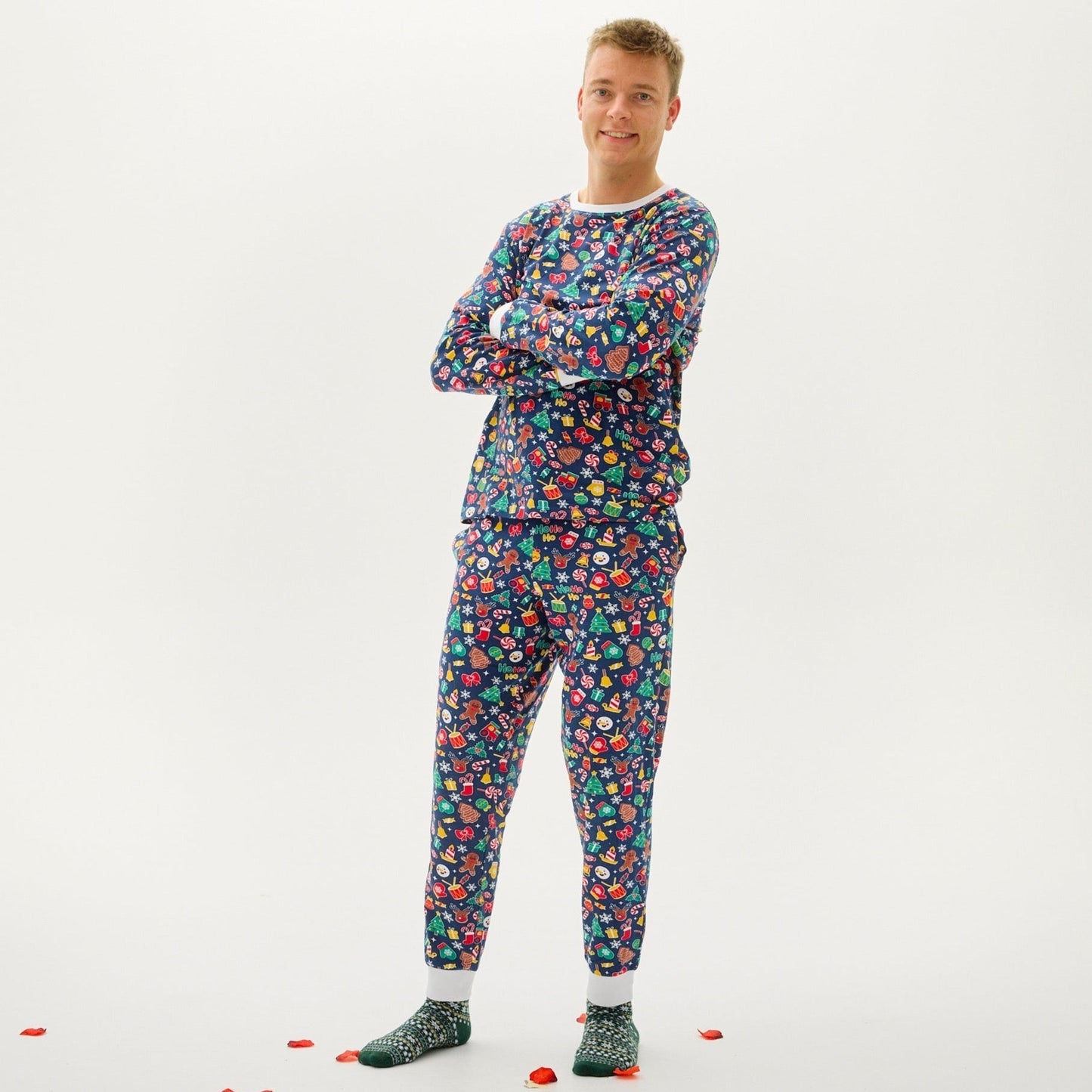 Crazy Christmas Pajamas Men's