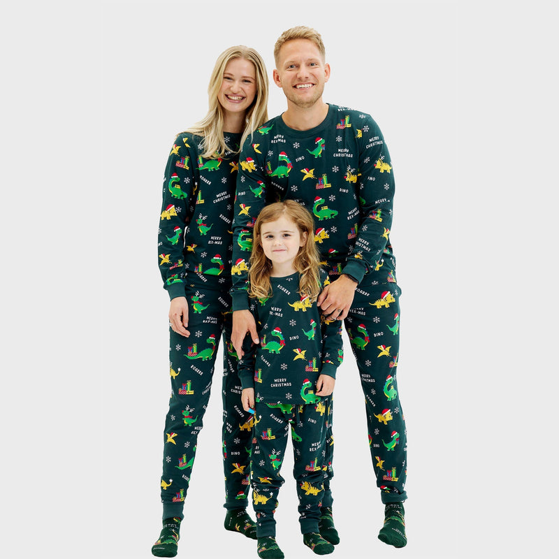 Dino Christmas Pajamas - Men's