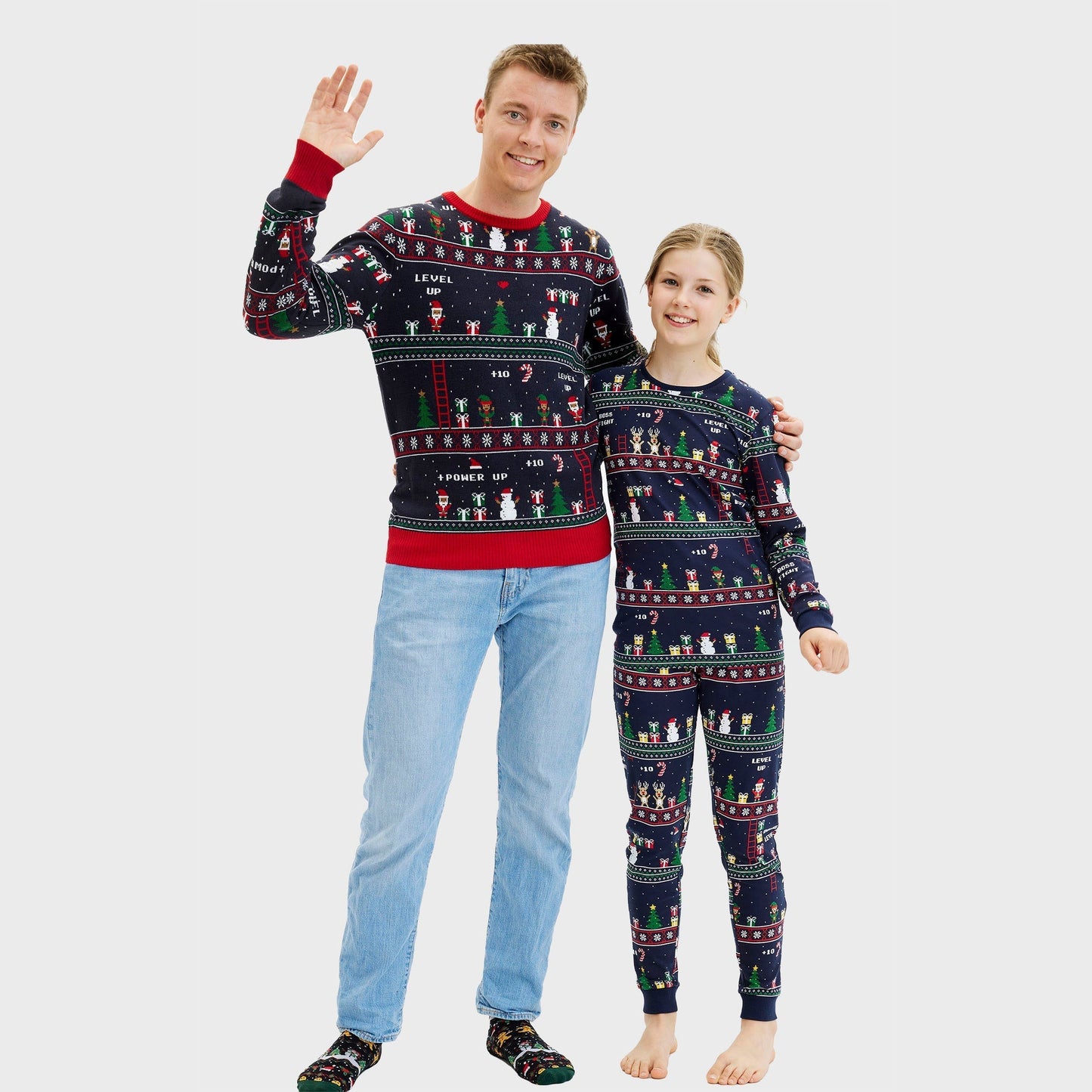 Vintage Gamer Christmas Sweater Women's