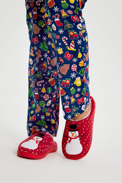 Snowman Slippers