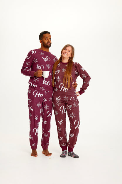 HO HO HO Christmas Pajamas Men's