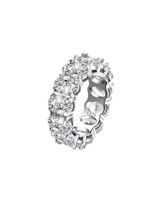 Sterling Silver Eternity Band Ring