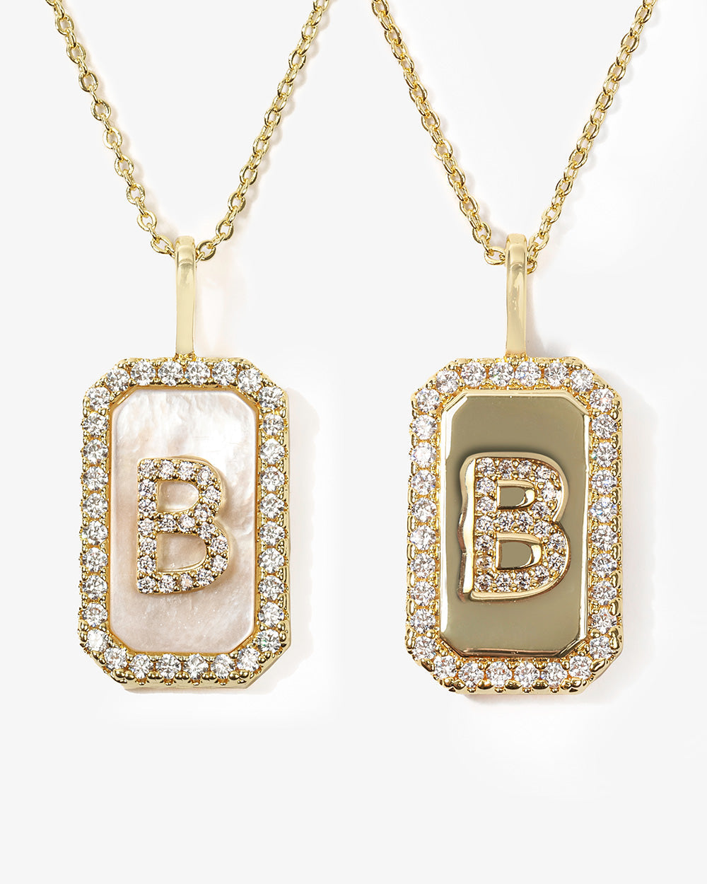 Love Letters Double Sided Necklace