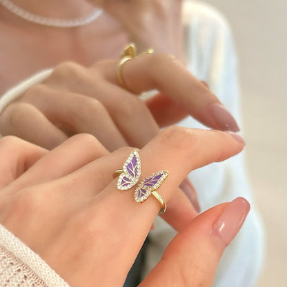 Whimsical Adjustable Ring Set