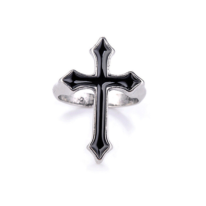 Heavenleigh Enamel Cross Ring