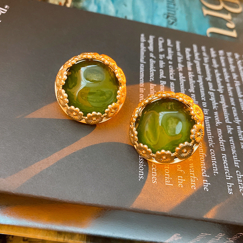Asya Flower Stud Earrings