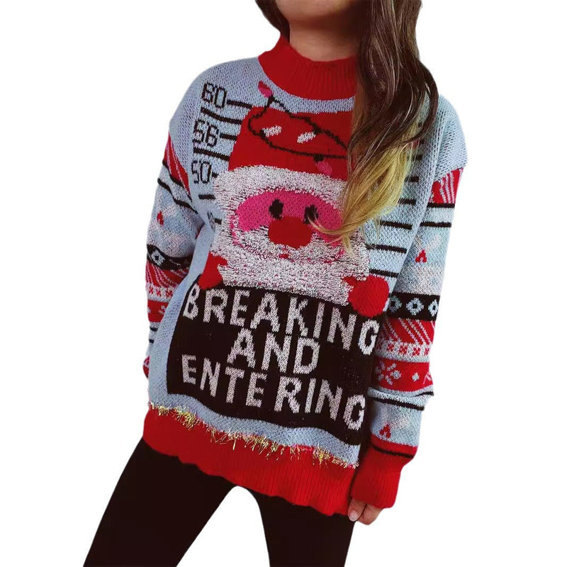Women's Christmas Sweater with Festive Motif and High-Quality Materials R&B