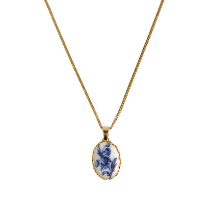 Ayelen Painted Pendant Necklace