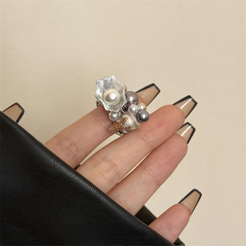 Klynn Ocean Stacked Ring