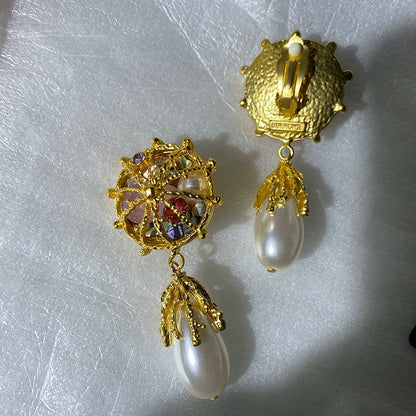 Sawyer Baroque Pearl Earrings
