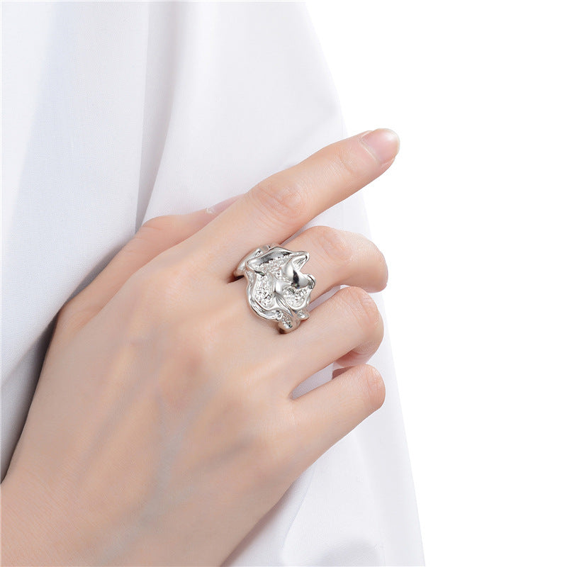 Embree Sculpted Open Ring