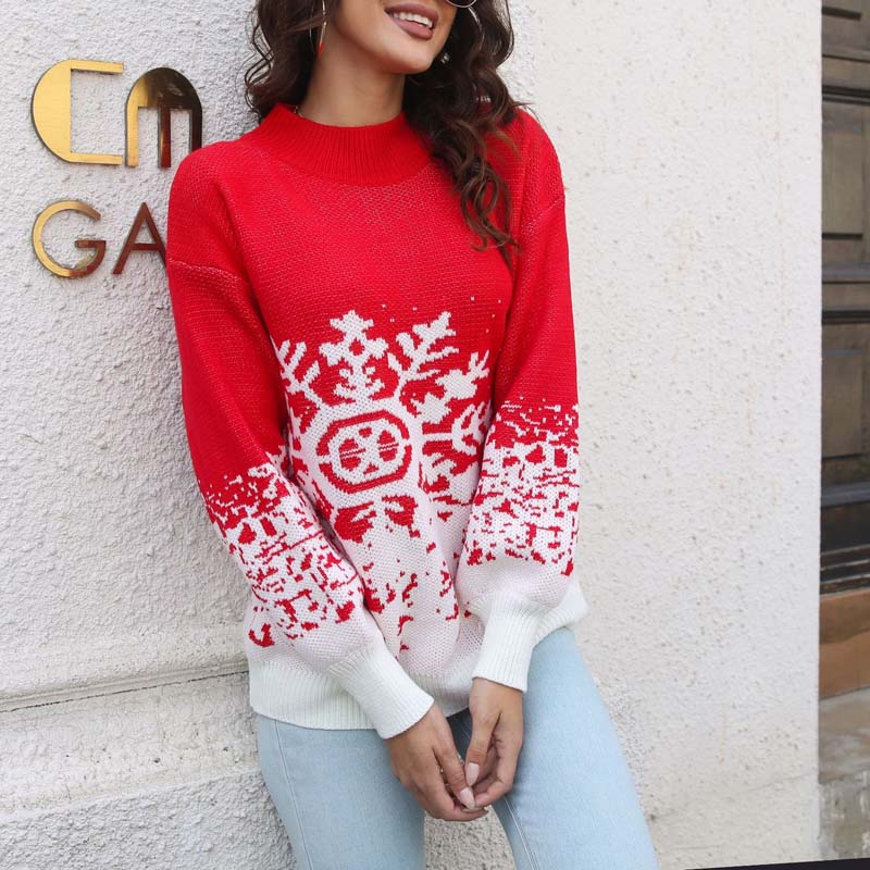 Jacquard Christmas Sweater