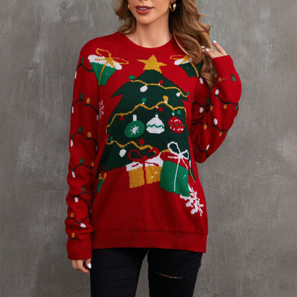 Fun Christmas Knit Sweater for Women