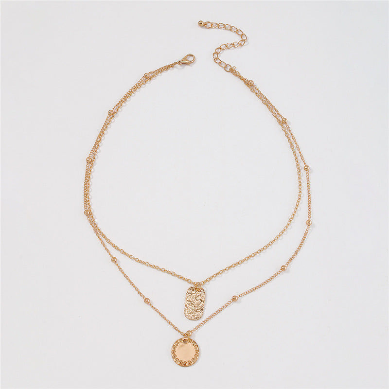 Dinah Retro Layered Necklace