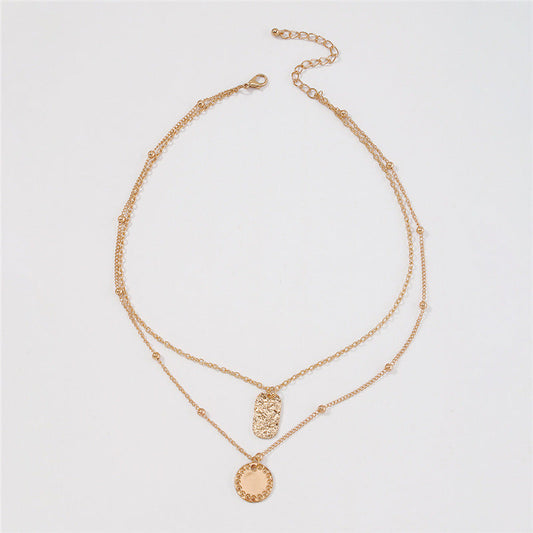 Dinah Retro Layered Necklace