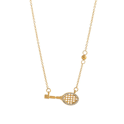 Ellanore Pavé Tennis Necklace
