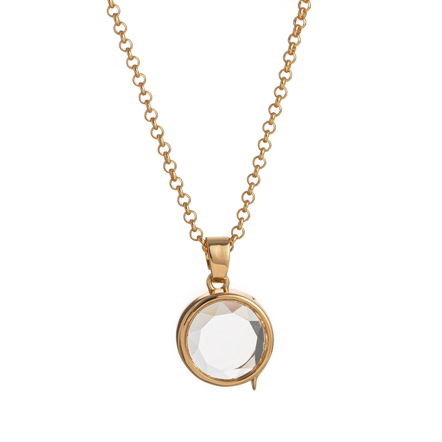 Floating Charm Locket Necklace and Mini Charms