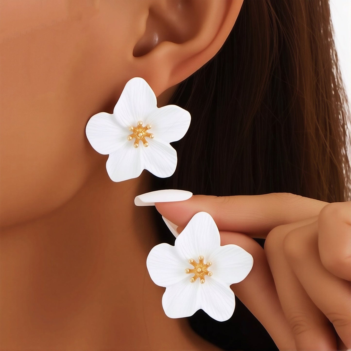 Love Petal Drop Earrings
