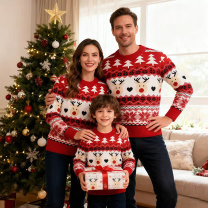 The Stylish Christmas Sweater Red Men's
