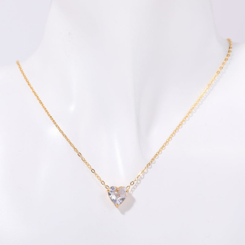 Maryella Birthstone Love Necklace