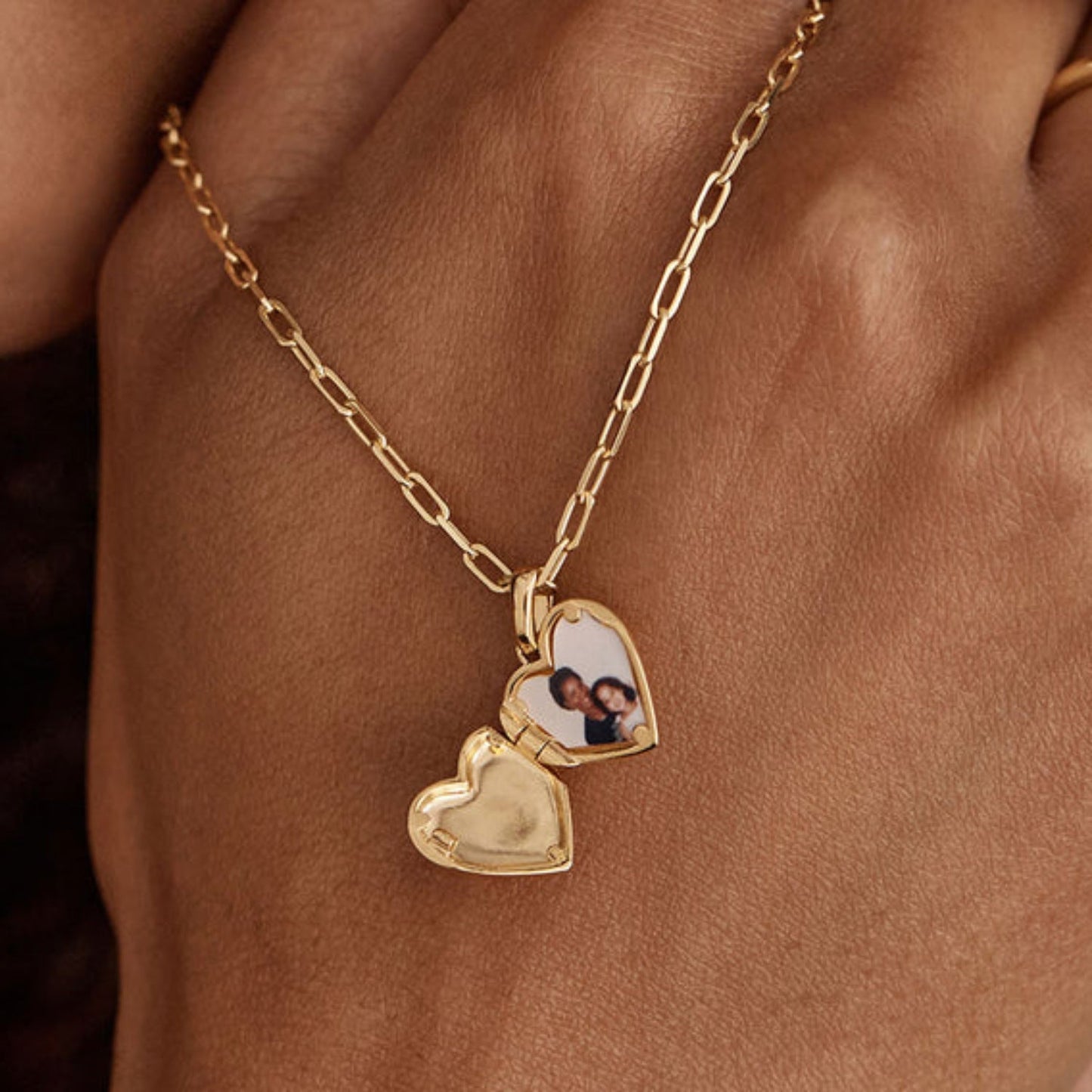 Keepsake Memory Locket Necklace