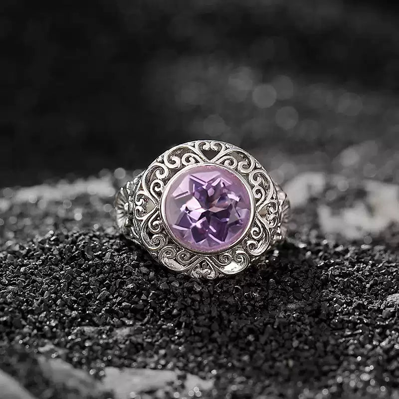 Skye Amethyst Ring