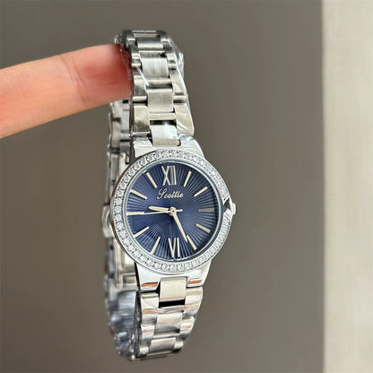 Minimalist Round Dial Bracelet Watch